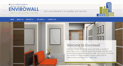 Desktop Screenshot of envirowall.com